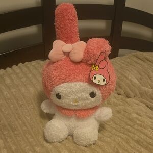 Sanrio My Melody Pink and White Stuffed Animal